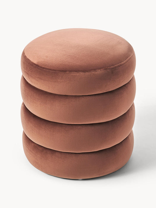 Alto Velvet Pouffe