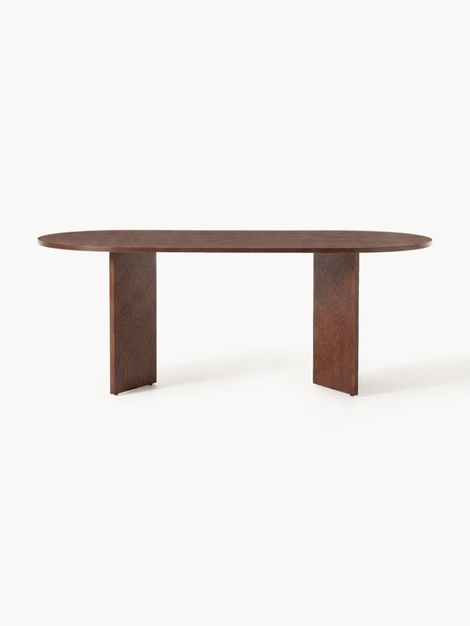 Toni Oval Wooden Dining Table, in various sizes