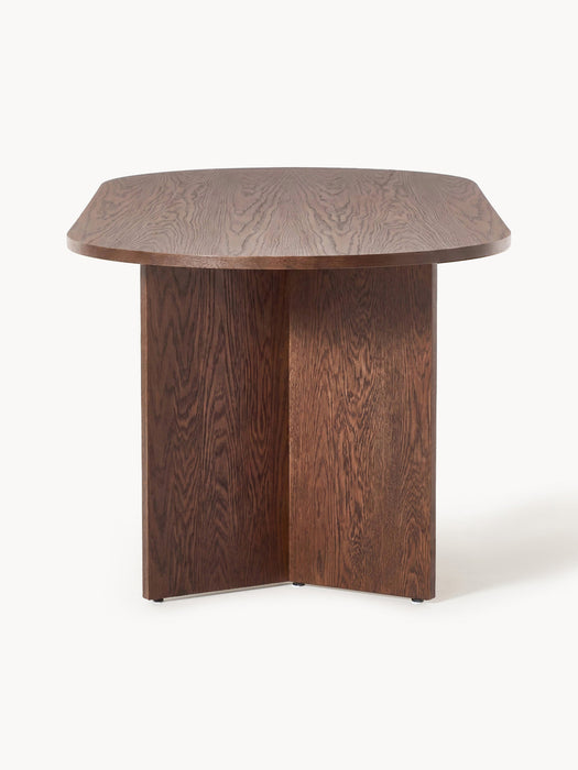 Toni Oval Wooden Dining Table, in various sizes