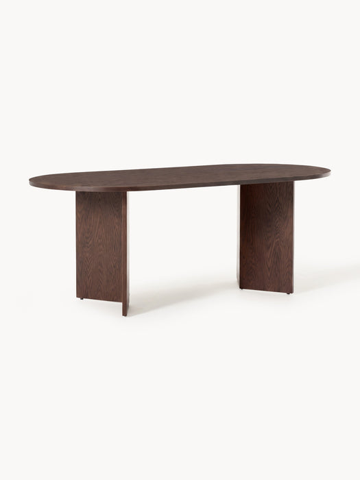 Oval Wooden Dining Table Toni in various sizes