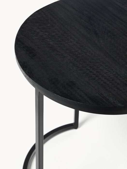 Mango Wood Side Tables Andrew Set of 2