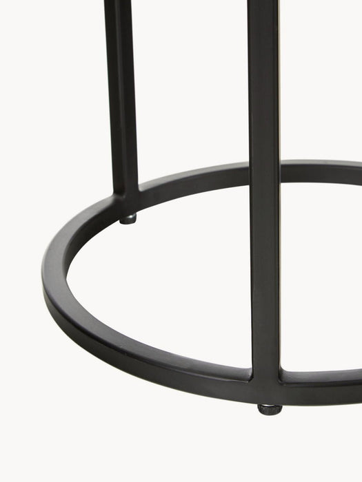 Mango Wood Side Tables Andrew Set of 2