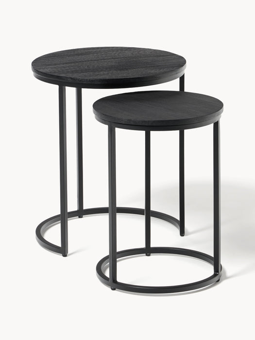 Mango Wood Side Tables Andrew Set of 2
