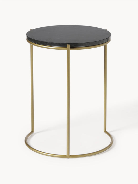 Ella Marble Side Tables, Set of 2