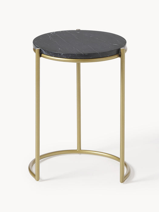 Ella Marble Side Tables, Set of 2