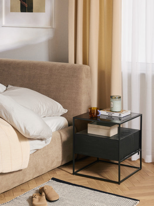 Bedside Table Theodor with Drawer