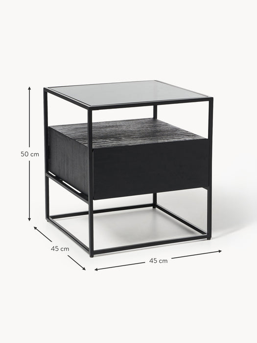 Bedside Table Theodor with Drawer