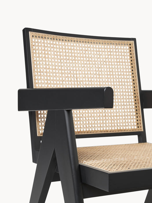 Armchair Sissi with Viennese Wickerwork