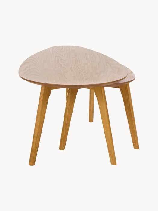 Wooden Coffee Tables Bloom Set of 2