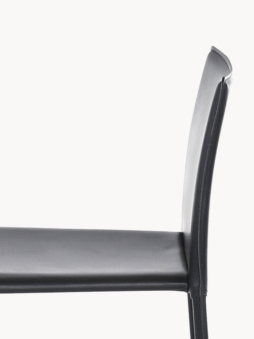 Leather Counter Chairs Bor alys Set of 2