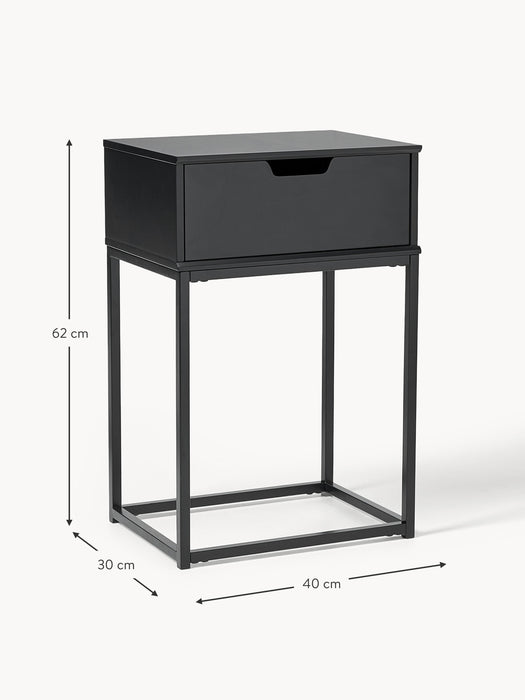 Bedside Table Mitra with Drawer