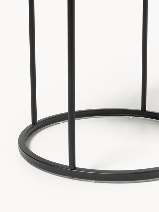 Round Bedside Table Polo with Drawer