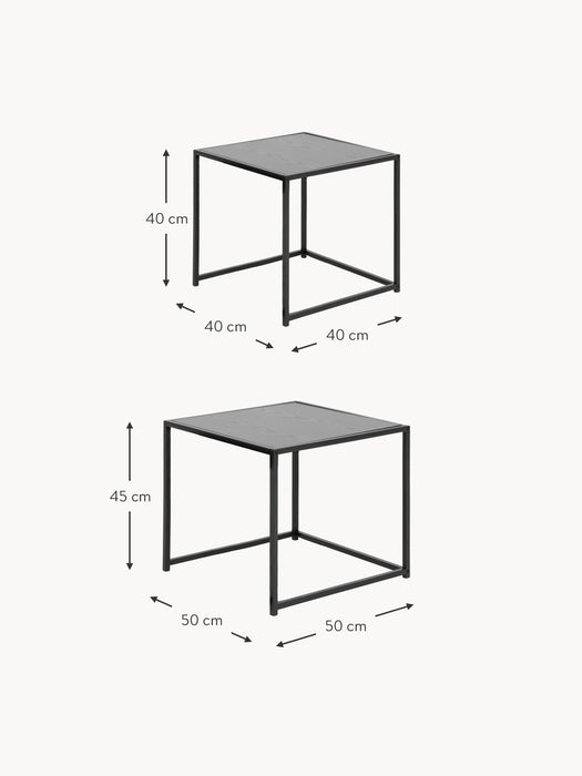 Side Tables Seaford Set of 2