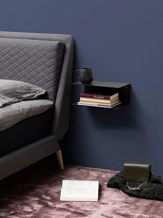 Metal Wall-Mounted Bedside Tables Neptun Set of 2