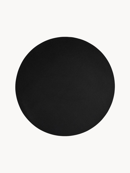 Round Leatherette Placemats Pik Set of 2