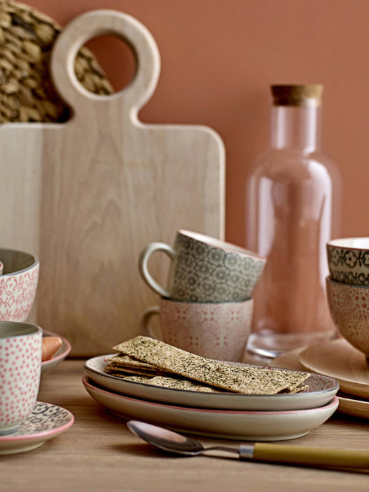 Mugs C cile with Small Pattern Set of 3