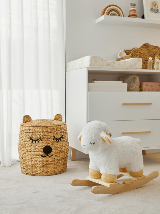 Kids Storage Basket Bear with Lid