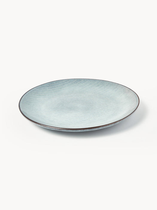 Handmade Tableware Set Nordic Sea 4 People Set of 12
