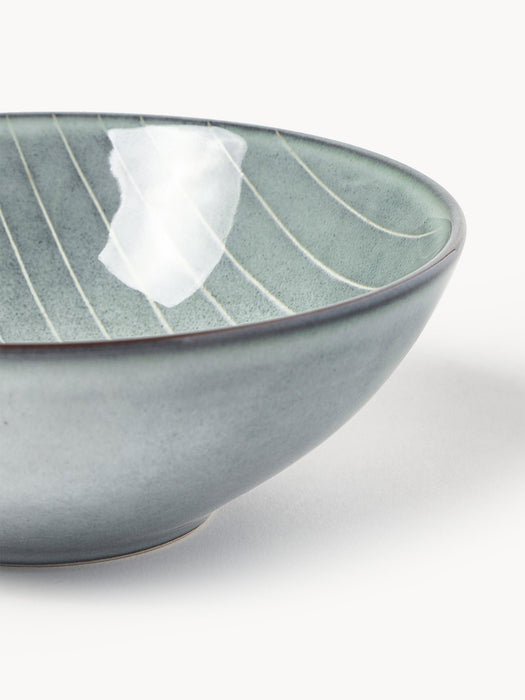 Handmade Tableware Set Nordic Sea 4 People Set of 12