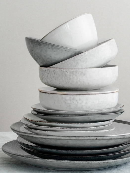 Handmade Bowls Nordic Sand 17 cm Set of 4