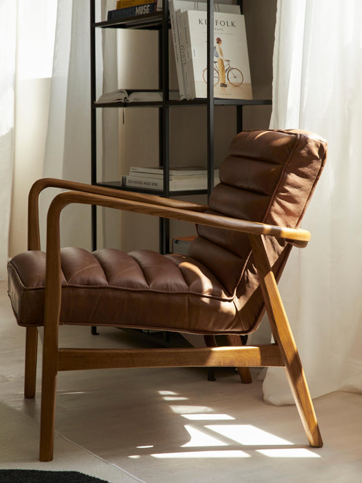 Leather Lounge Chair Datsun