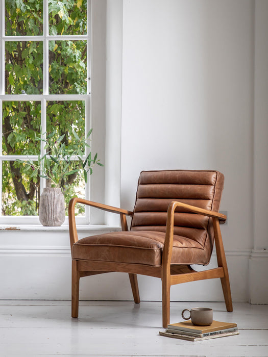Leather Lounge Chair Datsun