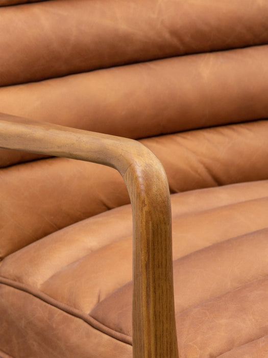 Leather Lounge Chair Datsun