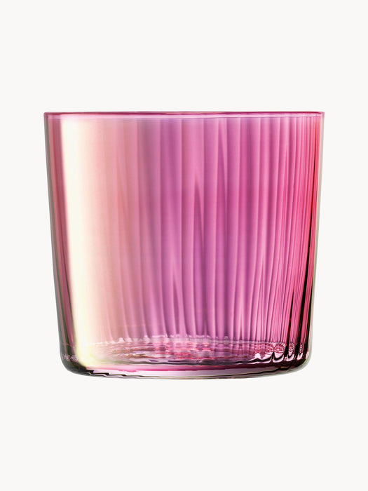 Hand-Painted Tumblers Gems Set of 4