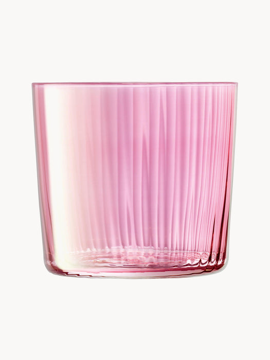 Hand-Painted Tumblers Gems Set of 4