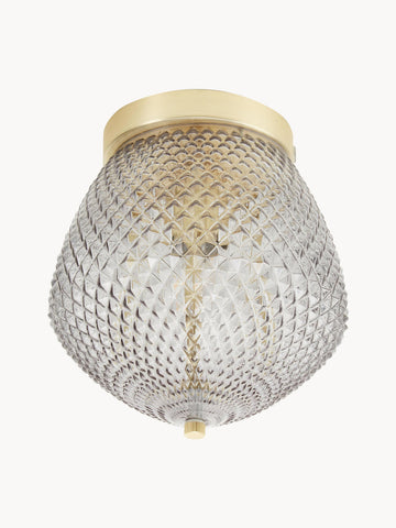 Small Glass Ceiling Lamp Orbiform