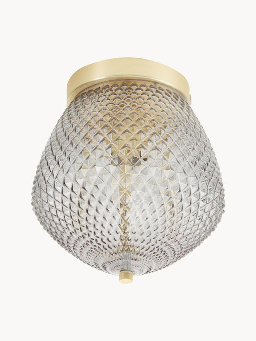 Small Glass Ceiling Lamp Orbiform