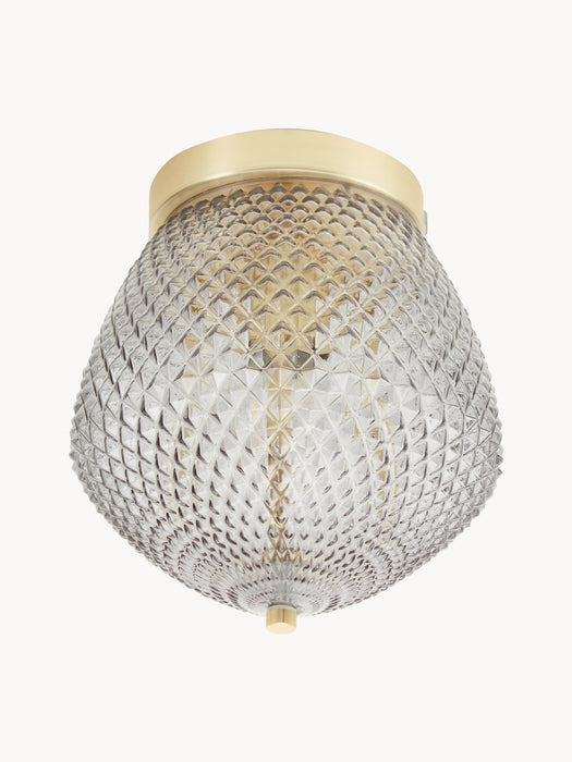 Small Glass Ceiling Lamp Orbiform