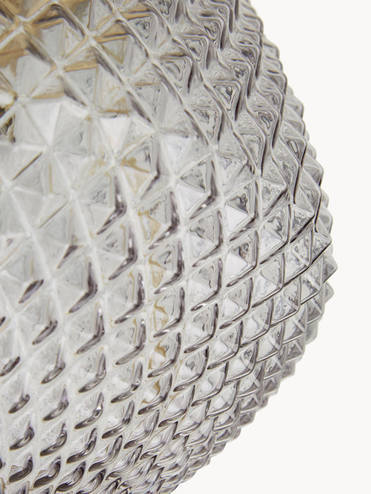Small Glass Ceiling Lamp Orbiform
