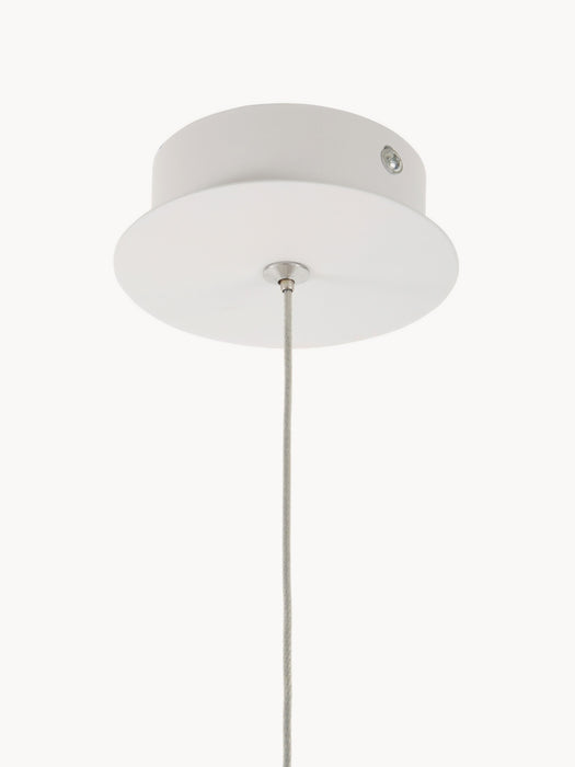 Small Glass and Concrete Pendant Light Zero