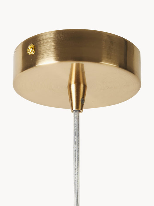 Small Sateen Glass Pendant Light Vario