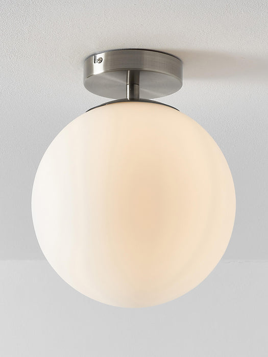 Small Glass Ceiling Lamp Hitch