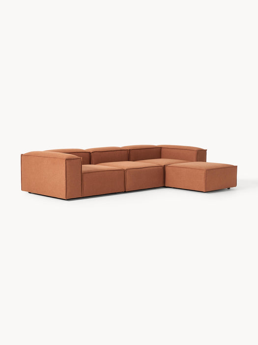 Modular Sofa Lennon 4-seater with Ottoman leftright