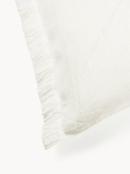Linen Cushion Cover Luana with Fringes