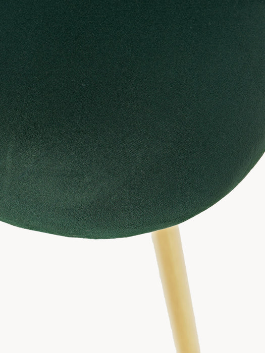 Upholstered Velvet Chairs Luisa Set of 2