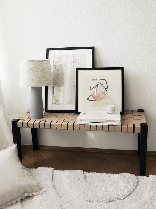 Kaya Large Table Lamp with Concrete Base