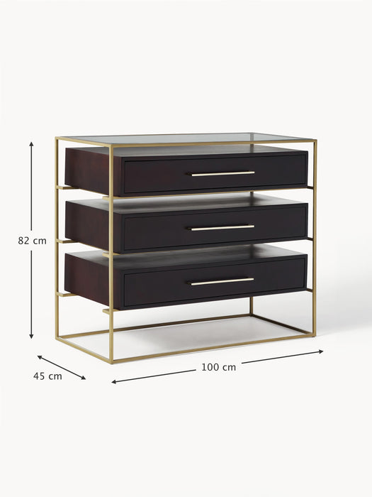 Mango Wood Chest of Drawers Lyle