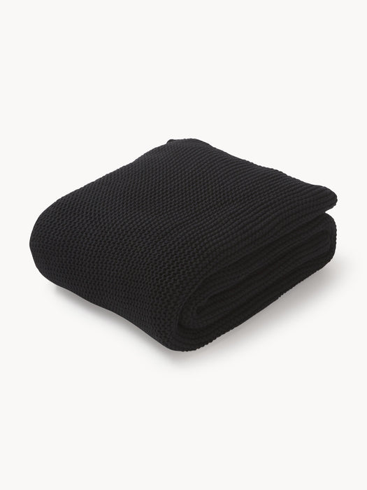 Organic Cotton Knitted Blanket Adalyn