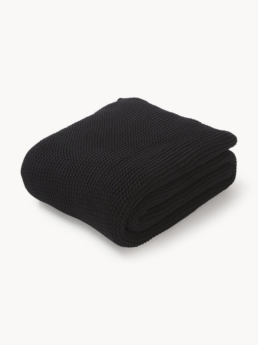 Adalyn Organic Cotton Knitted Blanket