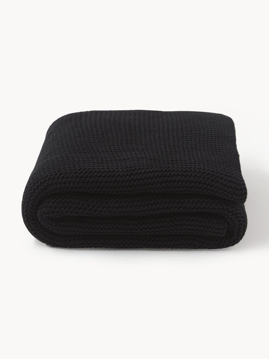 Adalyn Organic Cotton Knitted Blanket