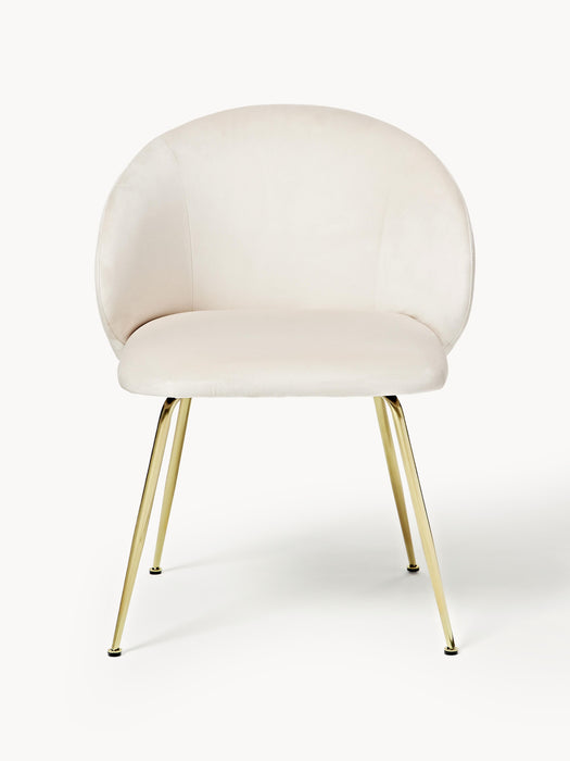 Upholstered Velvet Chairs Luisa Set of 2