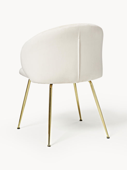 Upholstered Velvet Chairs Luisa Set of 2