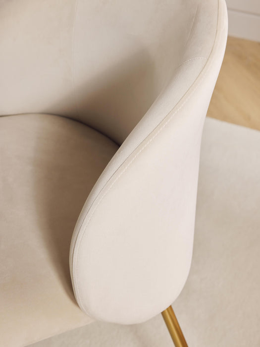 Upholstered Velvet Chairs Luisa Set of 2