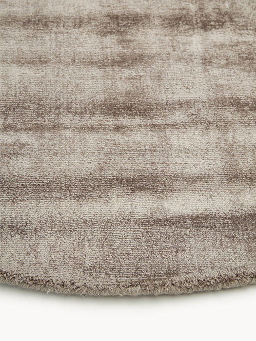Jane Round Hand-Woven Viscose Rug