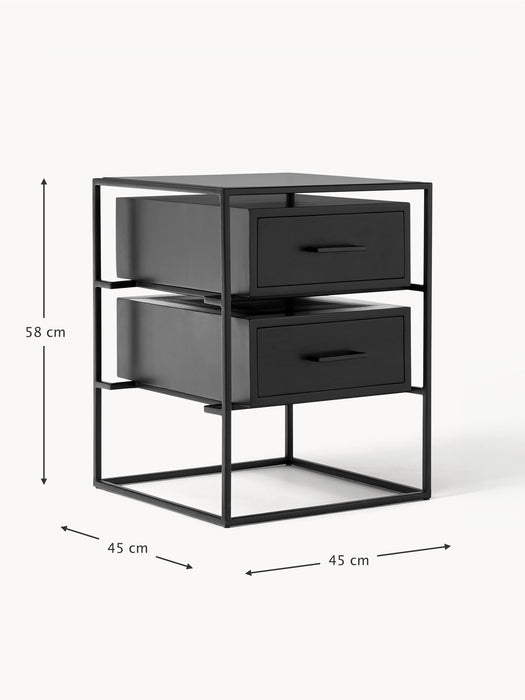 Mango Wood Bedside Table Lyle