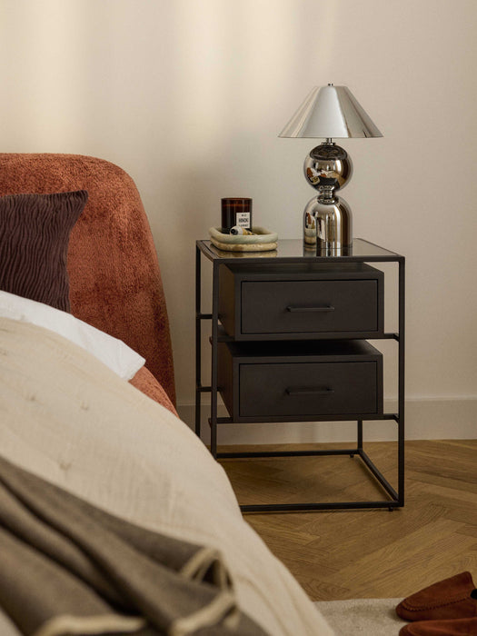 Mango Wood Bedside Table Lyle